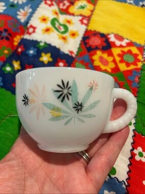 50’s Federal Glass Atomic Tea Cup